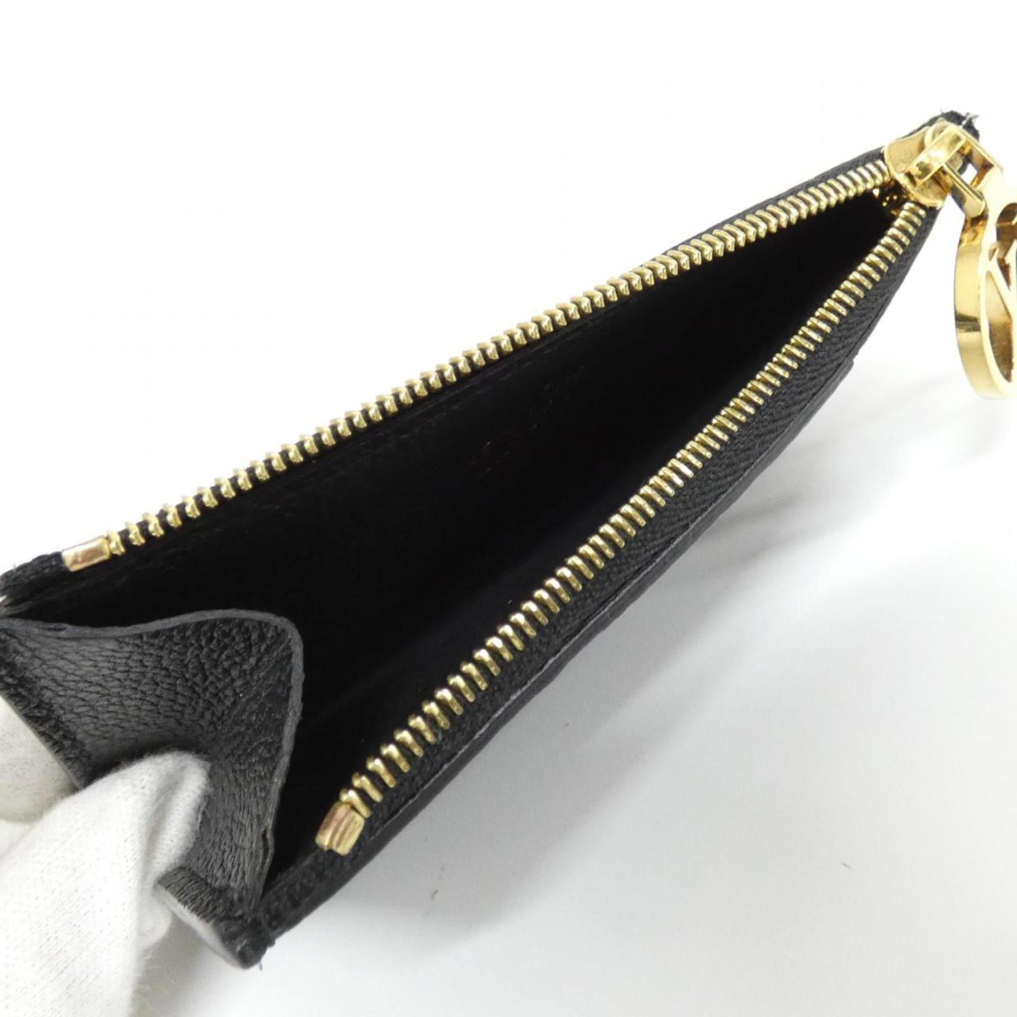 Louis Vuitton Monogram Empreinte Black Leather Coin Purse/Coin Case (Pre-Owned)