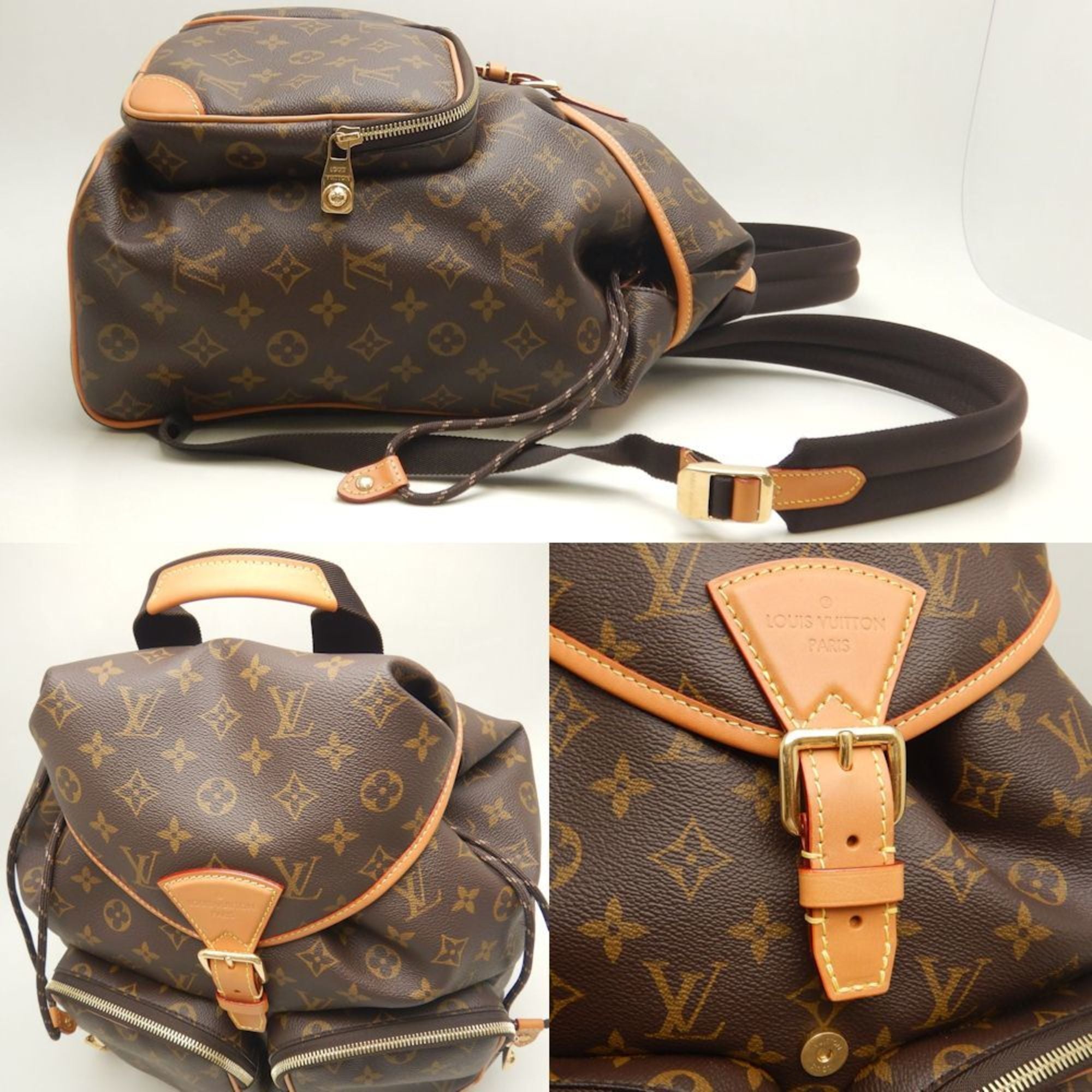 Louis Vuitton Brown Monogram Monogram Backpack (Pre-Owned)