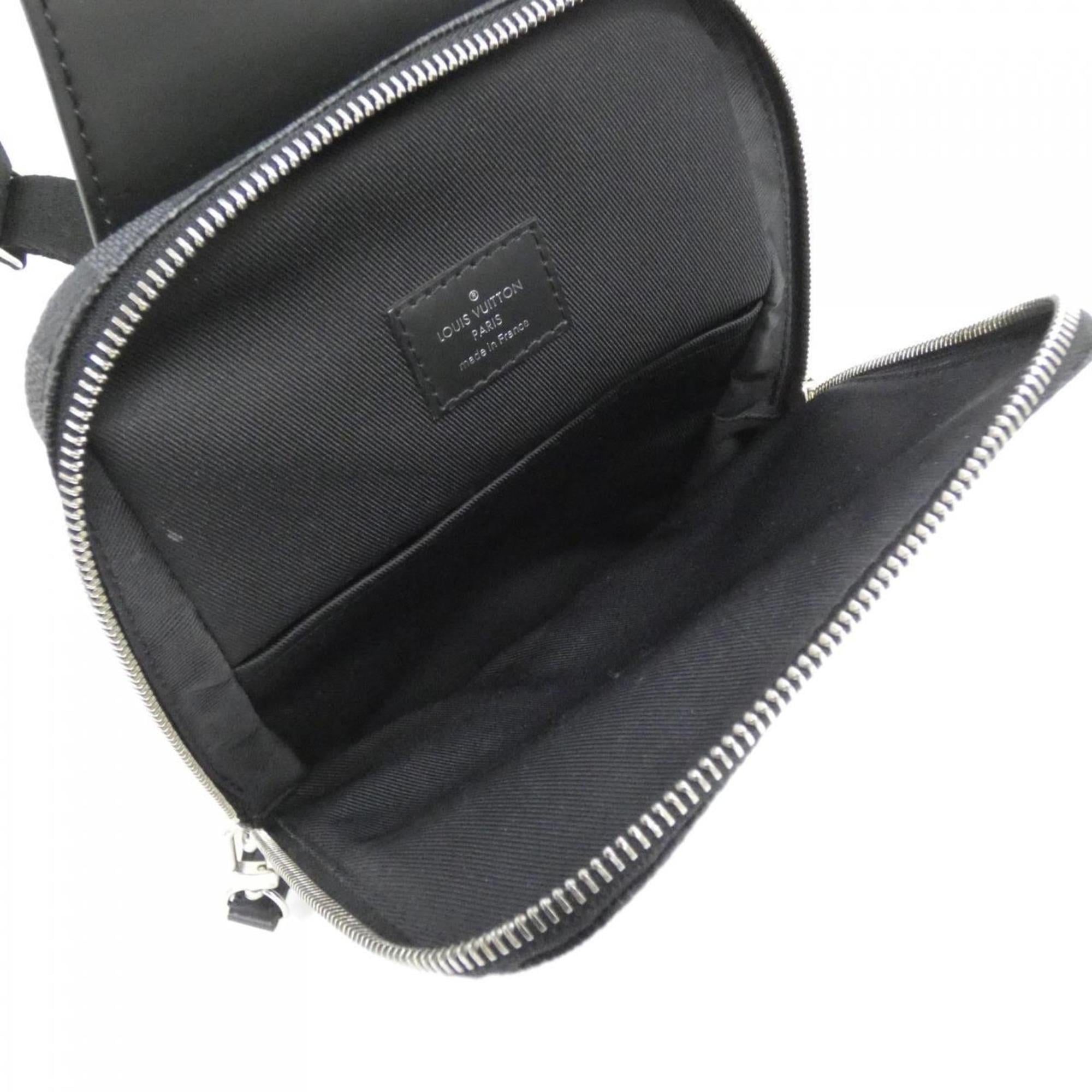 Louis Vuitton Damier Graphite Graphite Coated Canvas Shoulder Bag (Pre-Owned)