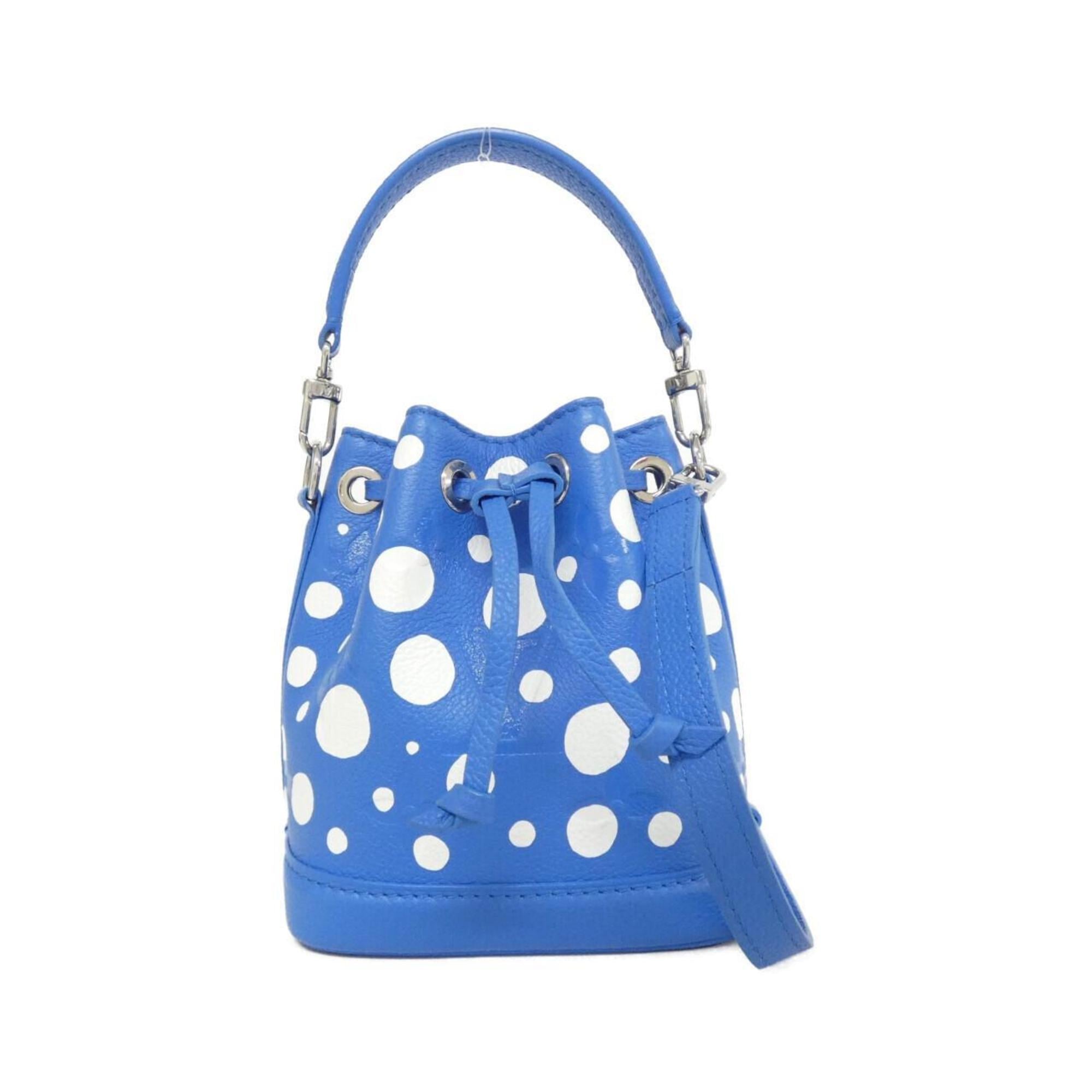 Louis Vuitton Blue Leather Shoulder Bag (Pre-Owned)