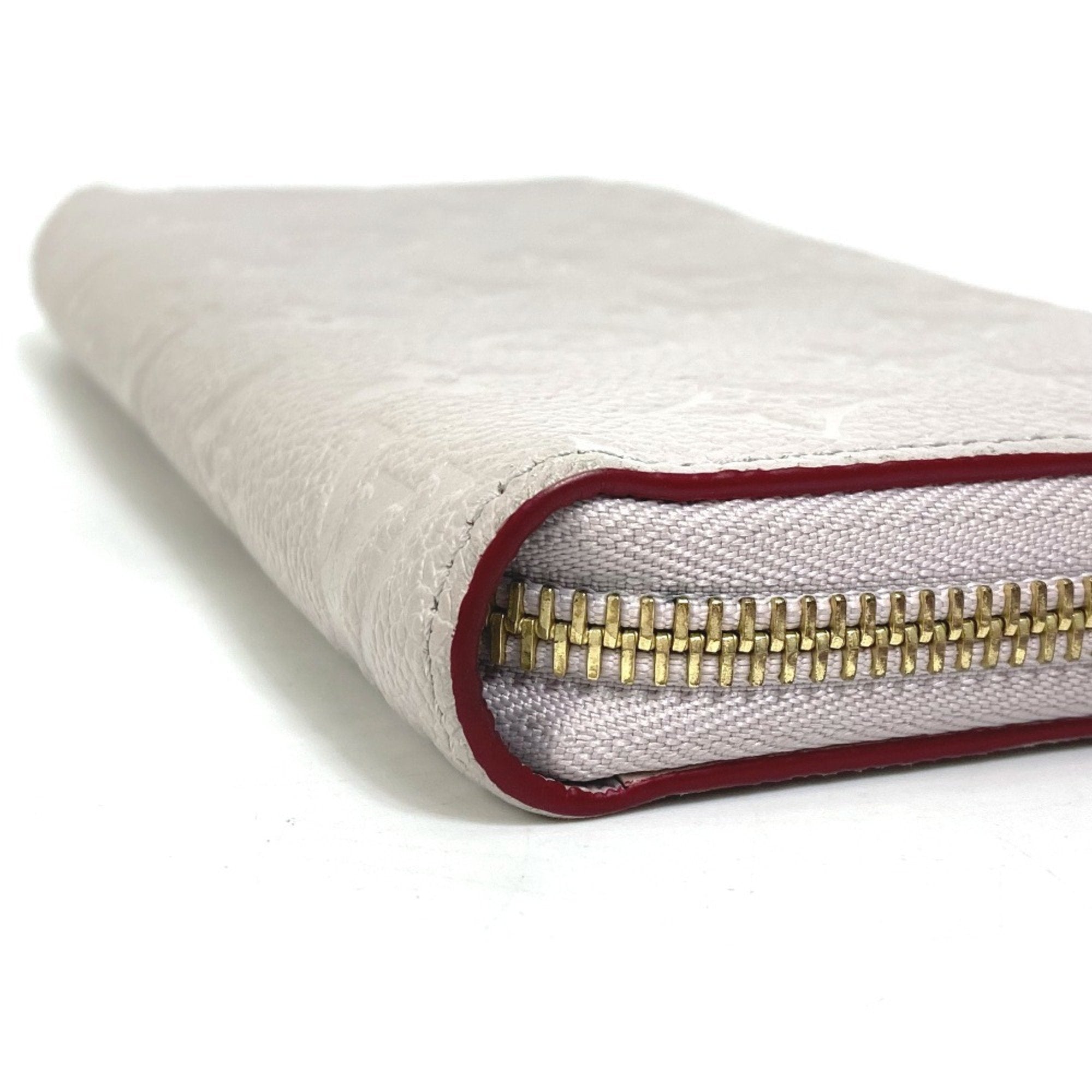 Louis Vuitton Monogram Empreinte Gray Monogram Empreinte Long Wallet (Bi-Fold) (Pre-Owned)