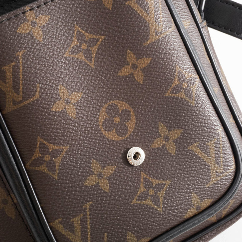Louis Vuitton Monogram Macassar Dark Brown Shoulder Bag (Pre-Owned)