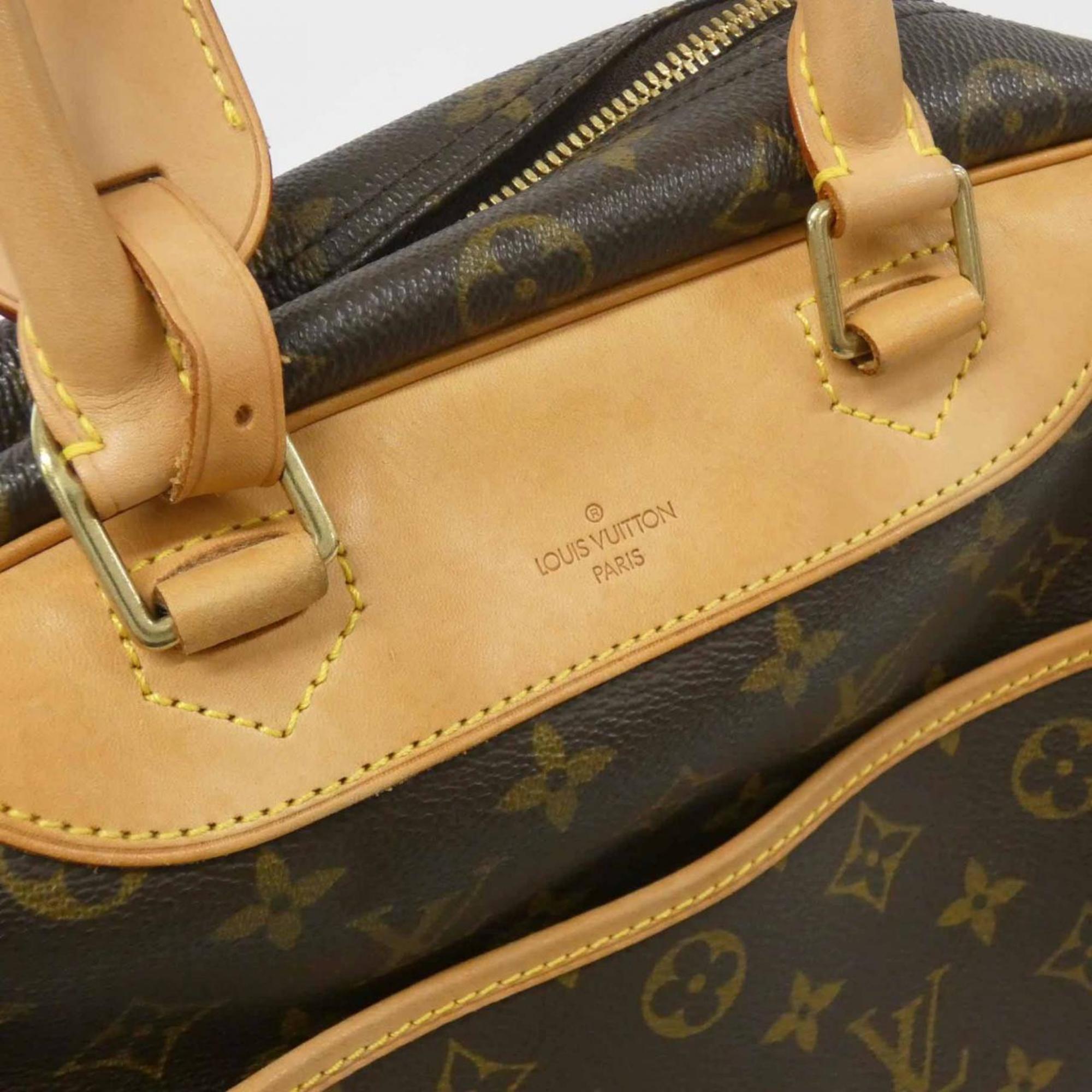 Louis Vuitton Brown Coated Canvas Handbag (Pre-Owned)