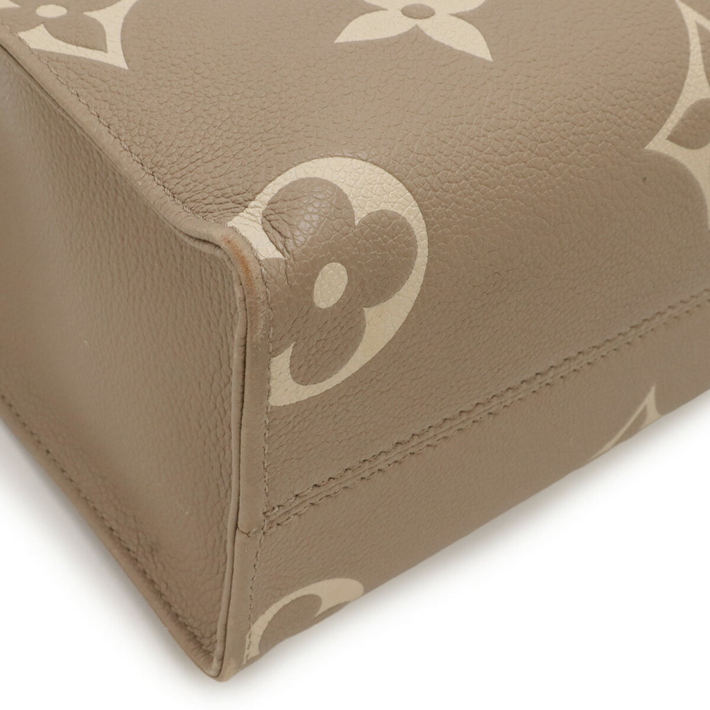 Louis Vuitton Monogram Empreinte Tourterelle Monogram Empreinte Handbag Shoulder Bag (Pre-Owned)