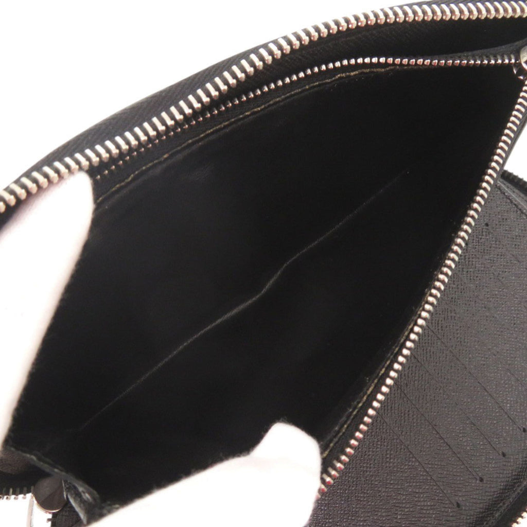 Louis Vuitton Black Damier Graphite Long Wallet (Bi-Fold) (Pre-Owned)