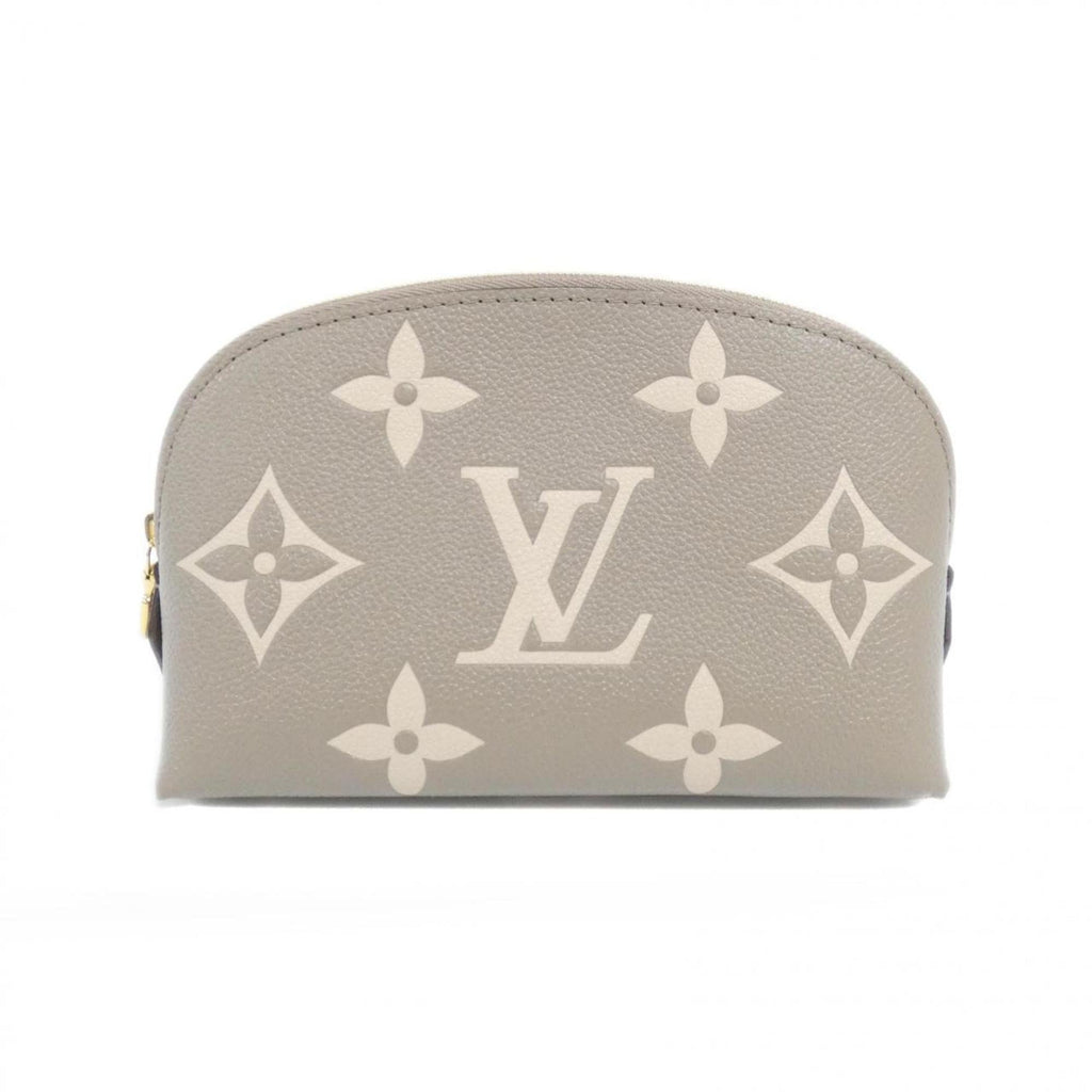 Louis Vuitton Beige Leather Handbag Pochette Pouch (Pre-Owned)