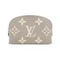 Louis Vuitton Beige Leather Handbag Pochette Pouch (Pre-Owned)