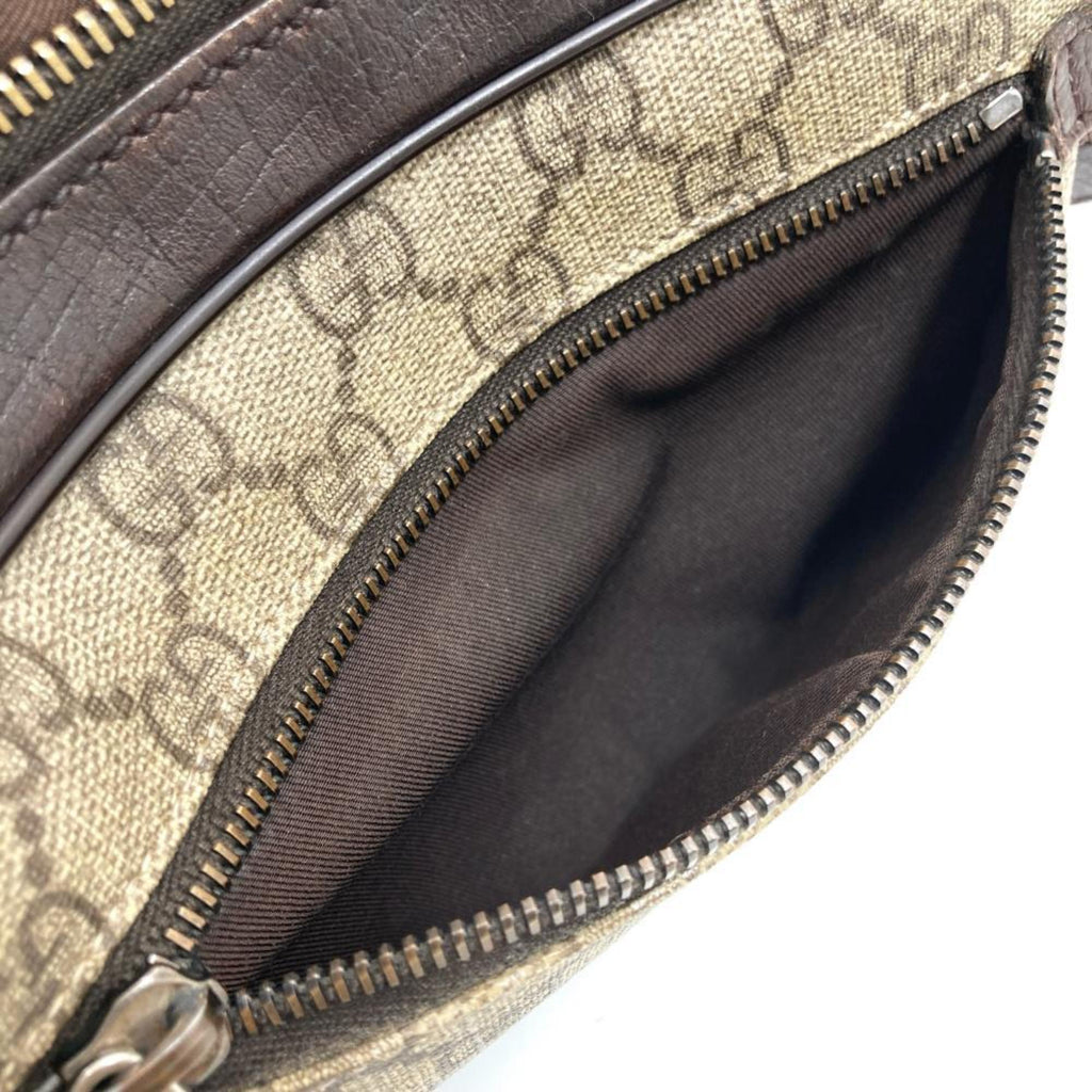 Vintage Web Camera Bag GG Coated Canvas Small