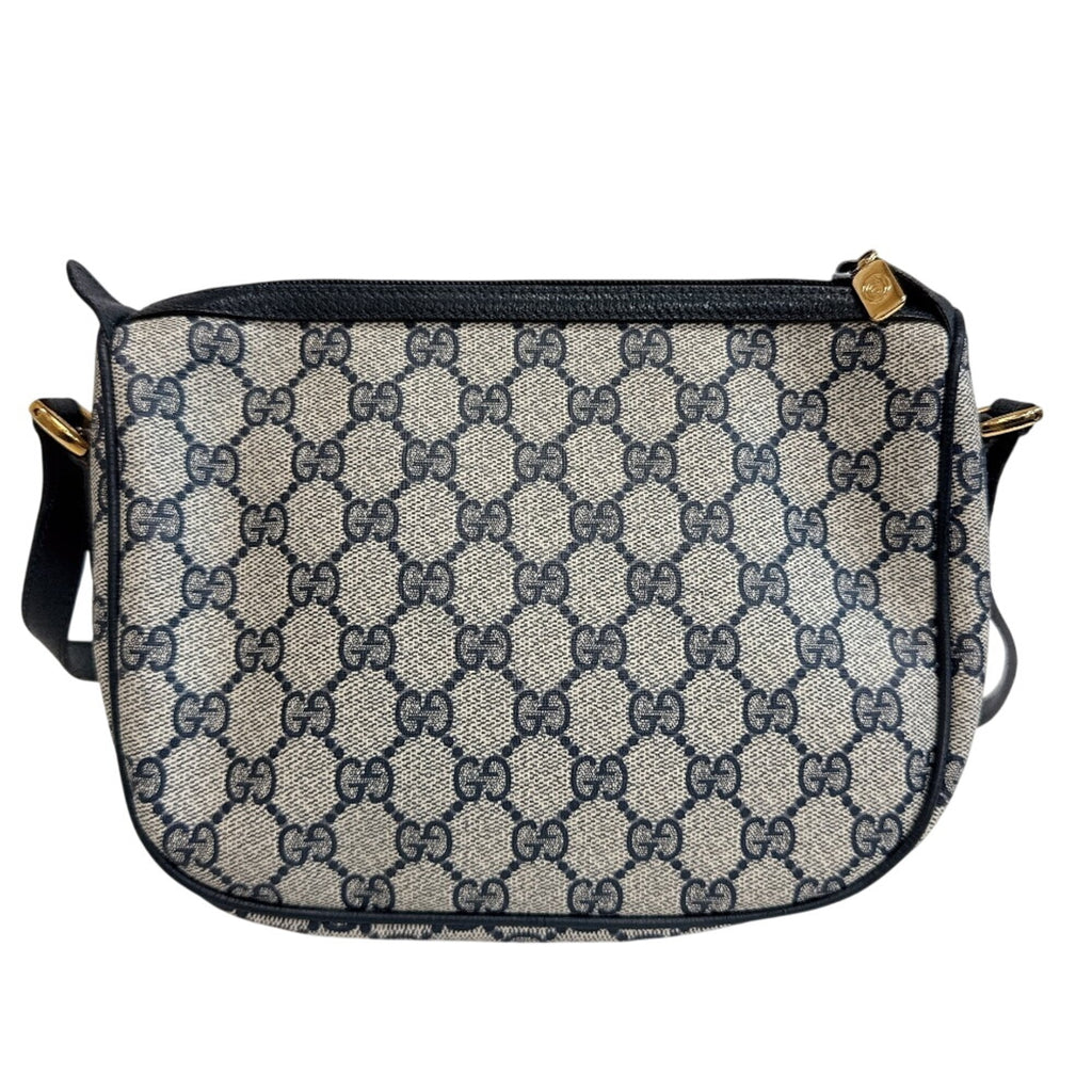 Vintage Web Crossbody Bag GG Coated Canvas Small