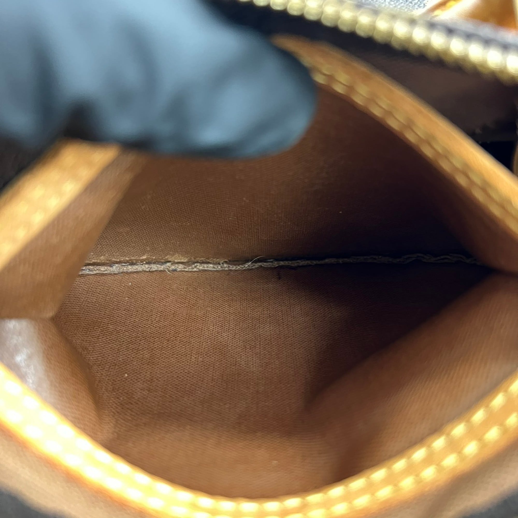 Louis Vuitton Brown Leather Pvc Boston Bag Handbag (Pre-Owned)