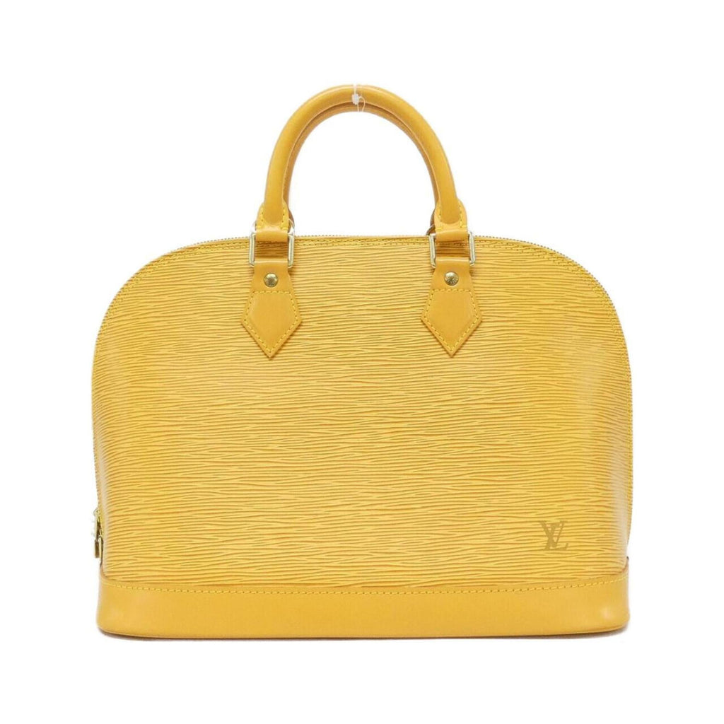 Louis Vuitton Yellow Leather Handbag (Pre-Owned)