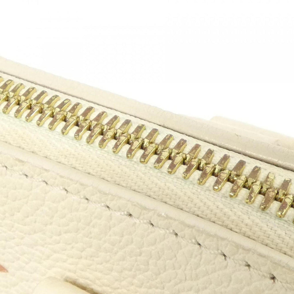 Louis Vuitton Cream White Leather Boston Bag (Pre-Owned)