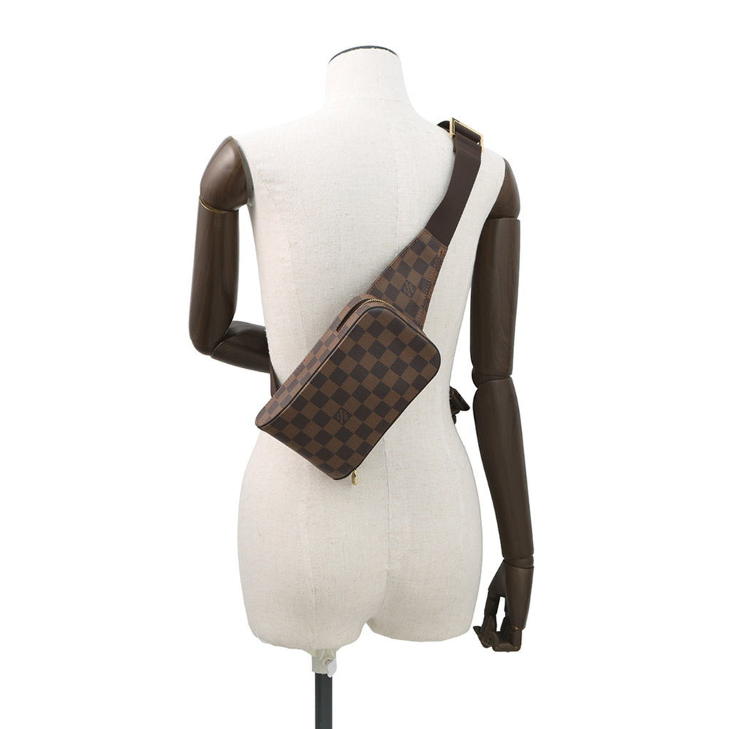 Louis Vuitton Damier Brown Damier Canvas Ebene Shoulder Bag Sling Bag (Pre-Owned)