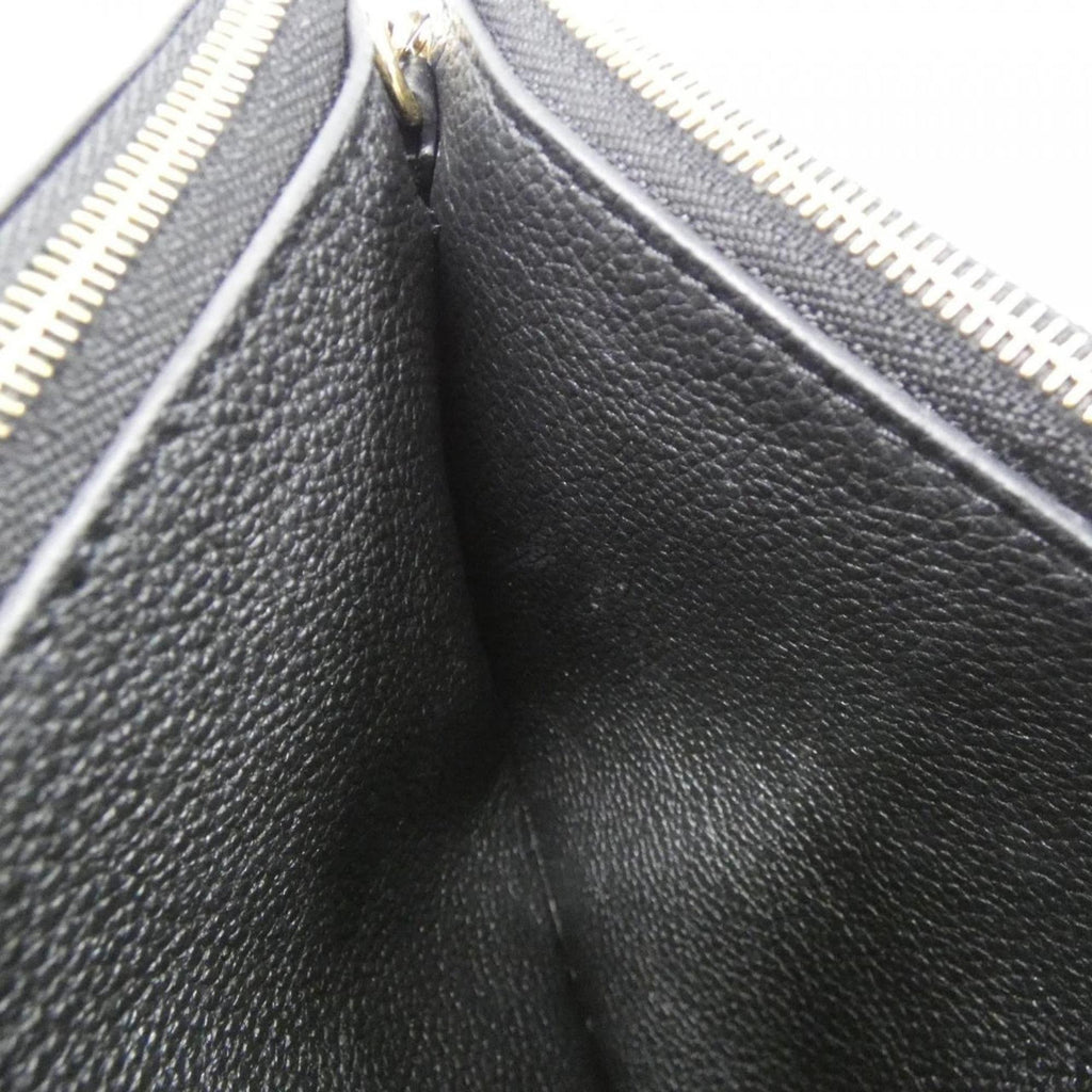 Louis Vuitton Black Leather Pochette Shoulder Bag (Pre-Owned)