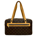Louis Vuitton Brown Leather Pvc Shoulder Bag Tote Bag (Pre-Owned)