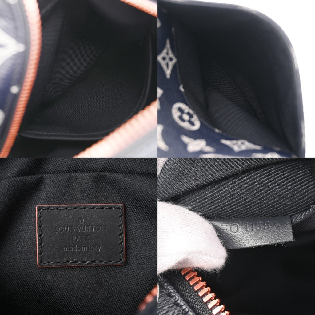 Louis Vuitton Navy Monogram Canvas Shoulder Bag (Pre-Owned)