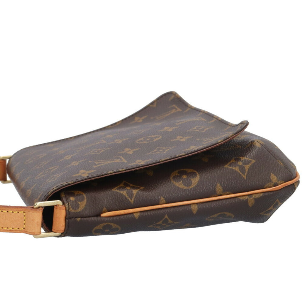 Louis Vuitton Brown Canvas Monogram Shoulder Bag (Pre-Owned)