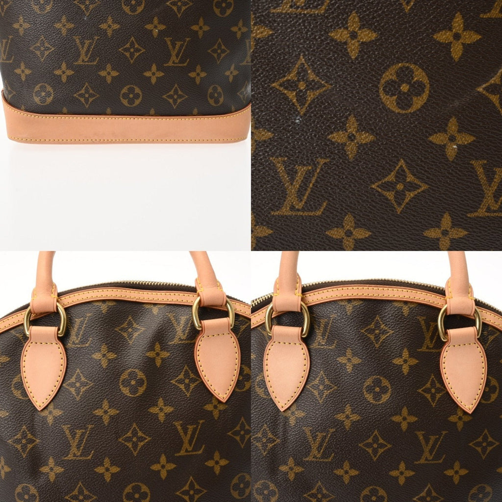 Louis Vuitton Brown Monogram Canvas Handbag (Pre-Owned)