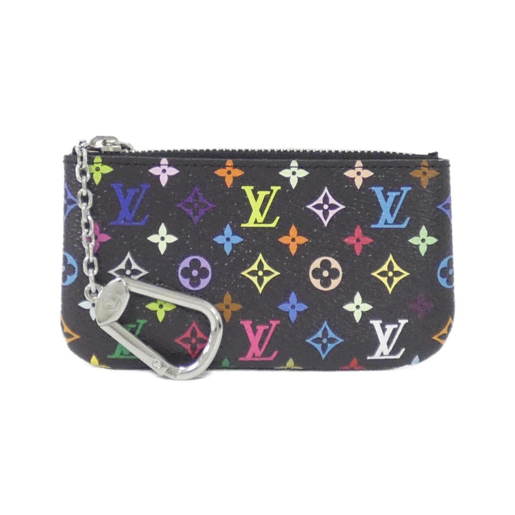 Louis Vuitton Black Coated Canvas Coin Purse/Coin Case (Pre-Owned)
