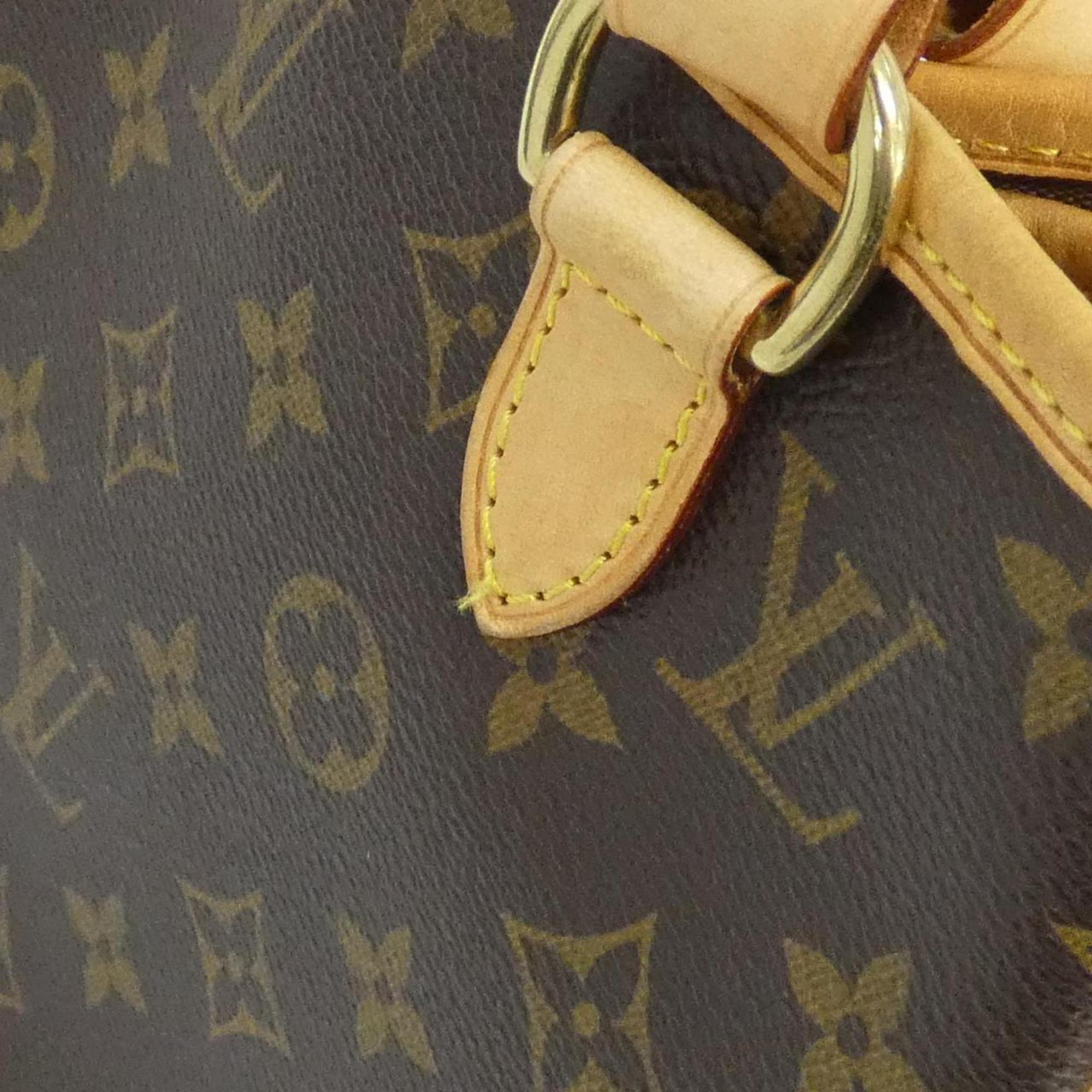 Louis Vuitton Brown Coated Canvas Handbag (Pre-Owned)