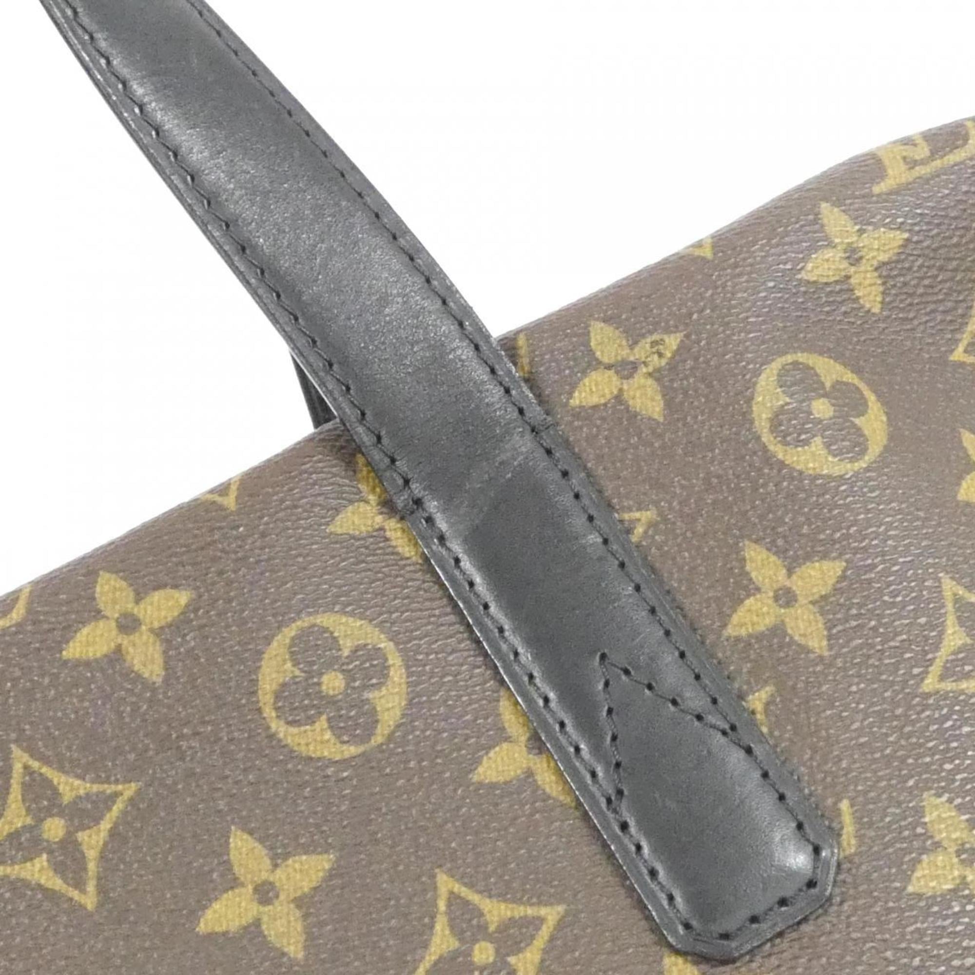 Louis Vuitton Marron Coated Canvas Handbag (Pre-Owned)