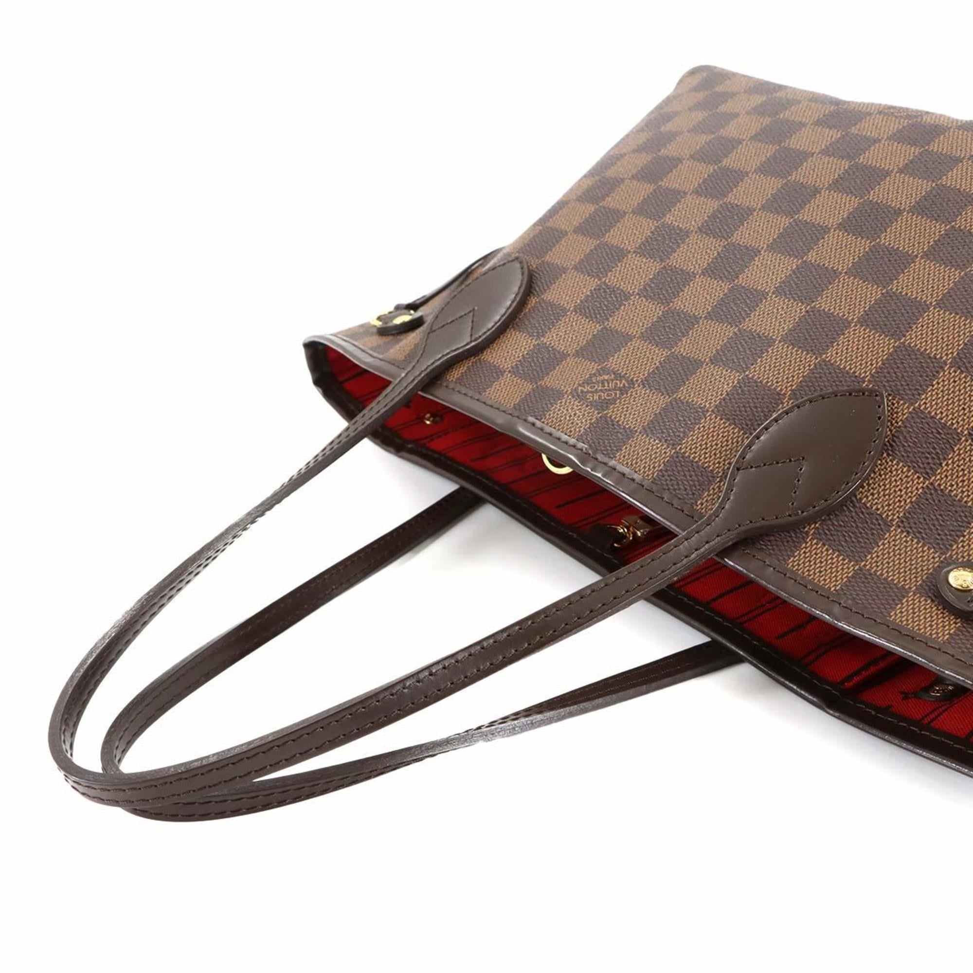 Louis Vuitton Ebene Damier Canvas Tote Bag (Pre-Owned)
