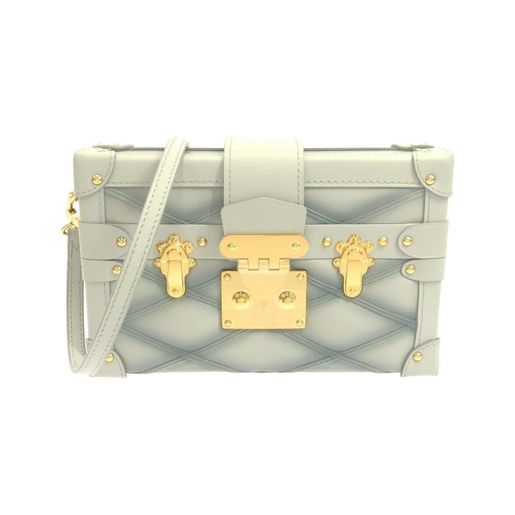 Louis Vuitton Gold Leather Shoulder Bag (Pre-Owned)