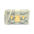 Louis Vuitton Gold Leather Shoulder Bag (Pre-Owned)