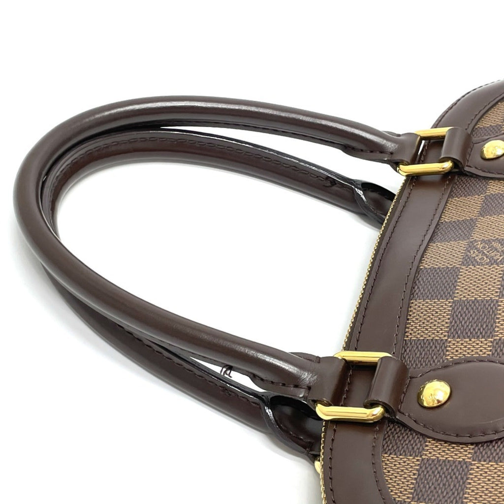 Louis Vuitton Brown Damier Canvas Ebene Damier Canvas Handbag Shoulder Bag (Pre-Owned)