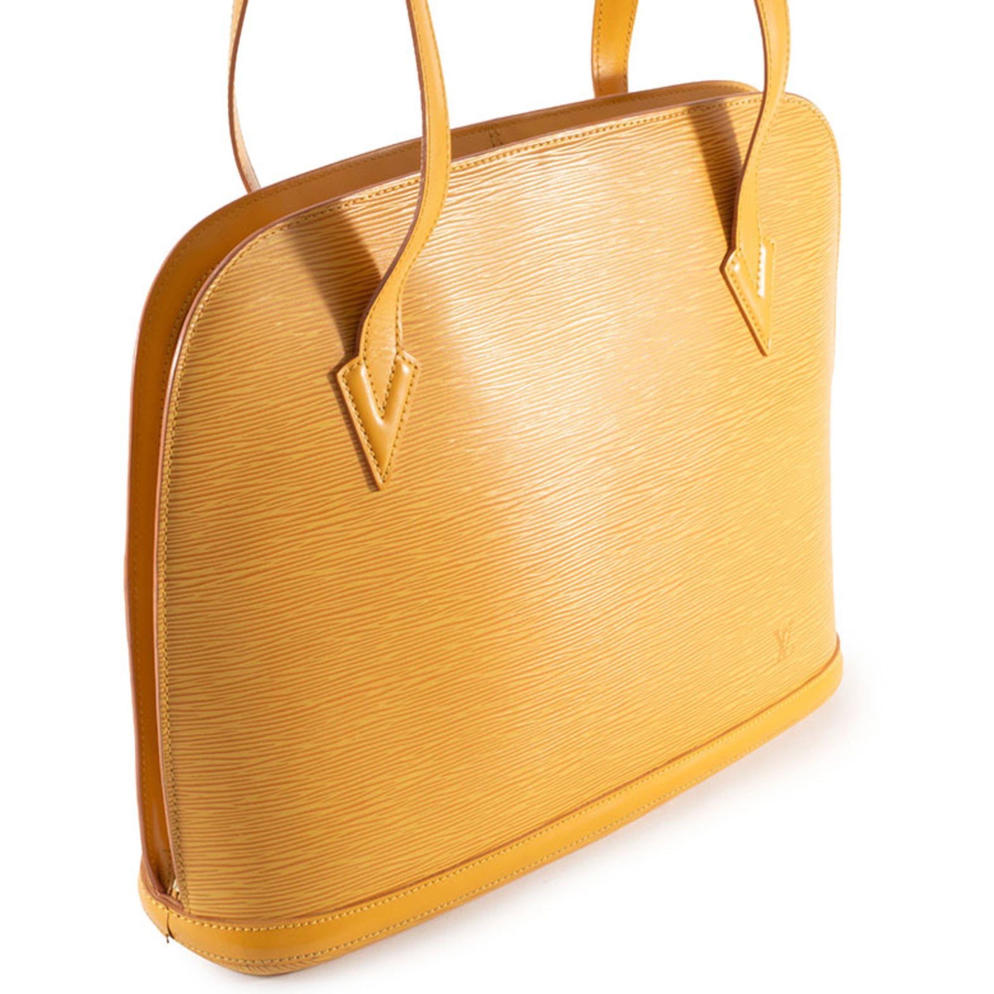 Louis Vuitton Yellow Epi Leather Shoulder Bag (Pre-Owned)