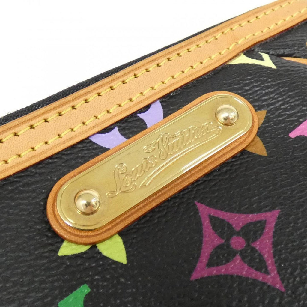 Louis Vuitton Black Coated Canvas Pochette Pouch (Pre-Owned)