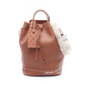 Louis Vuitton Brown Cognac Epi Leather Handbag (Pre-Owned)