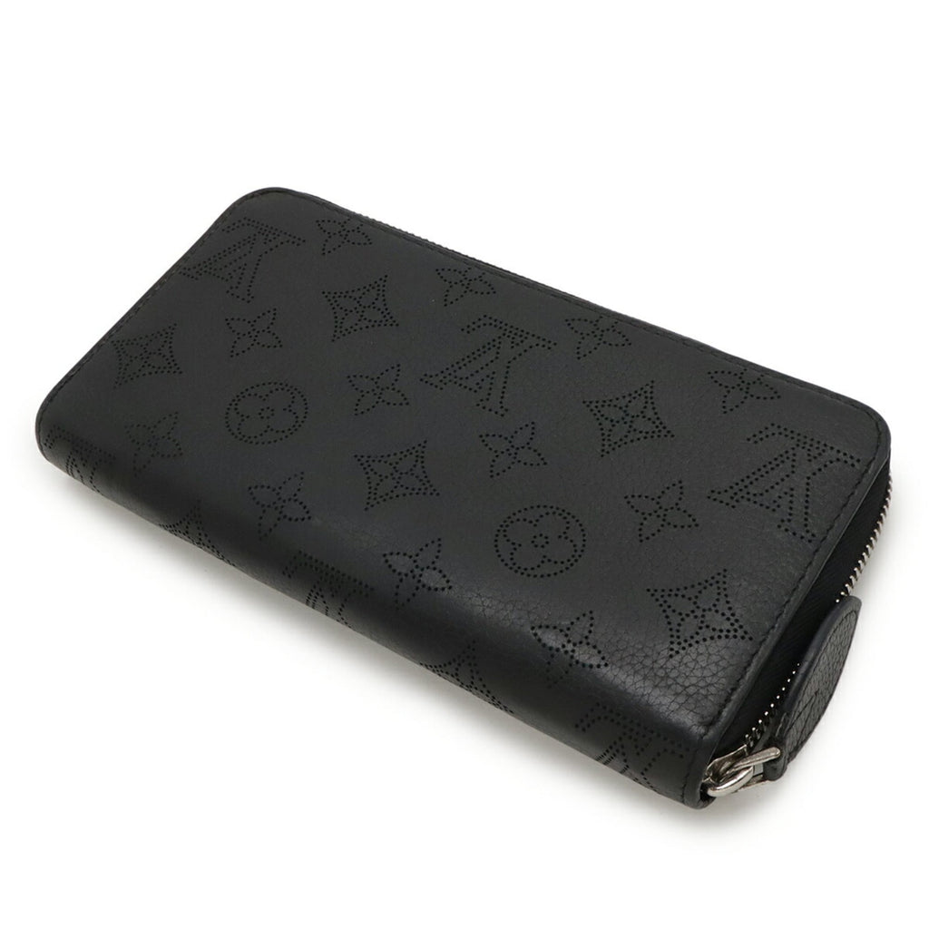 Louis Vuitton Black Noir Leather Coin Purse/Coin Case (Pre-Owned)