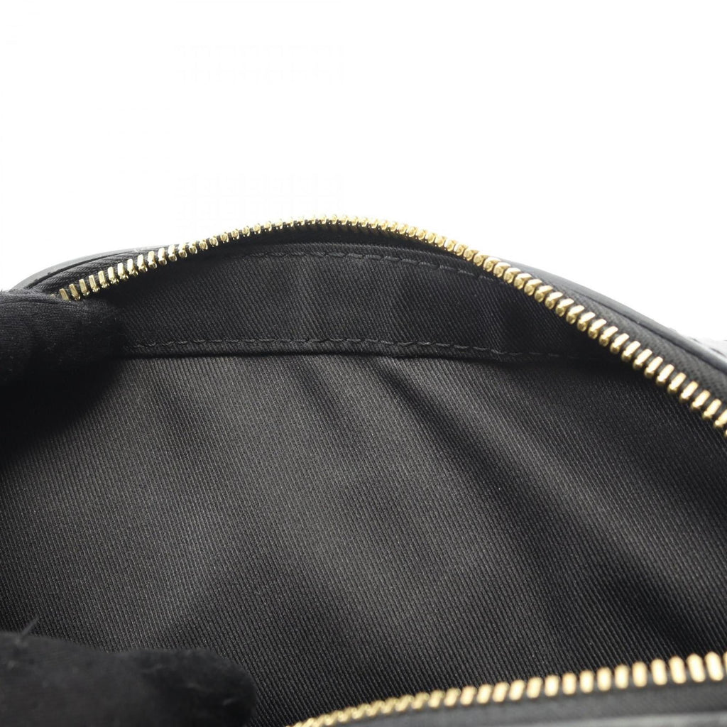 Louis Vuitton Black Brown Noir Coated Canvas Leather Shoulder Bag (Pre-Owned)