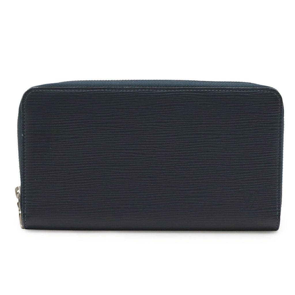 Louis Vuitton Epi Navy Blue Epi Leather Long Wallet (Bi-Fold) (Pre-Owned)