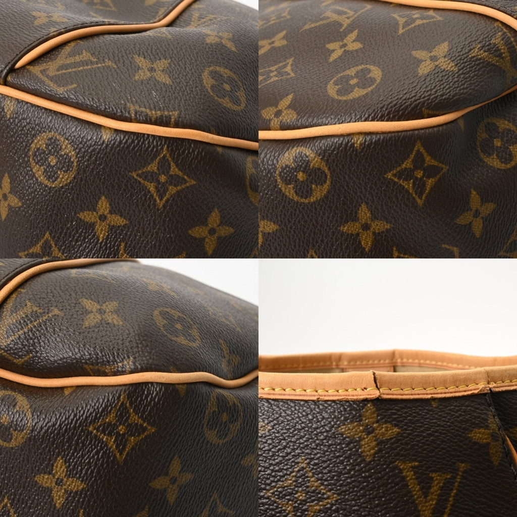 Louis Vuitton Brown Monogram Canvas Shoulder Bag (Pre-Owned)