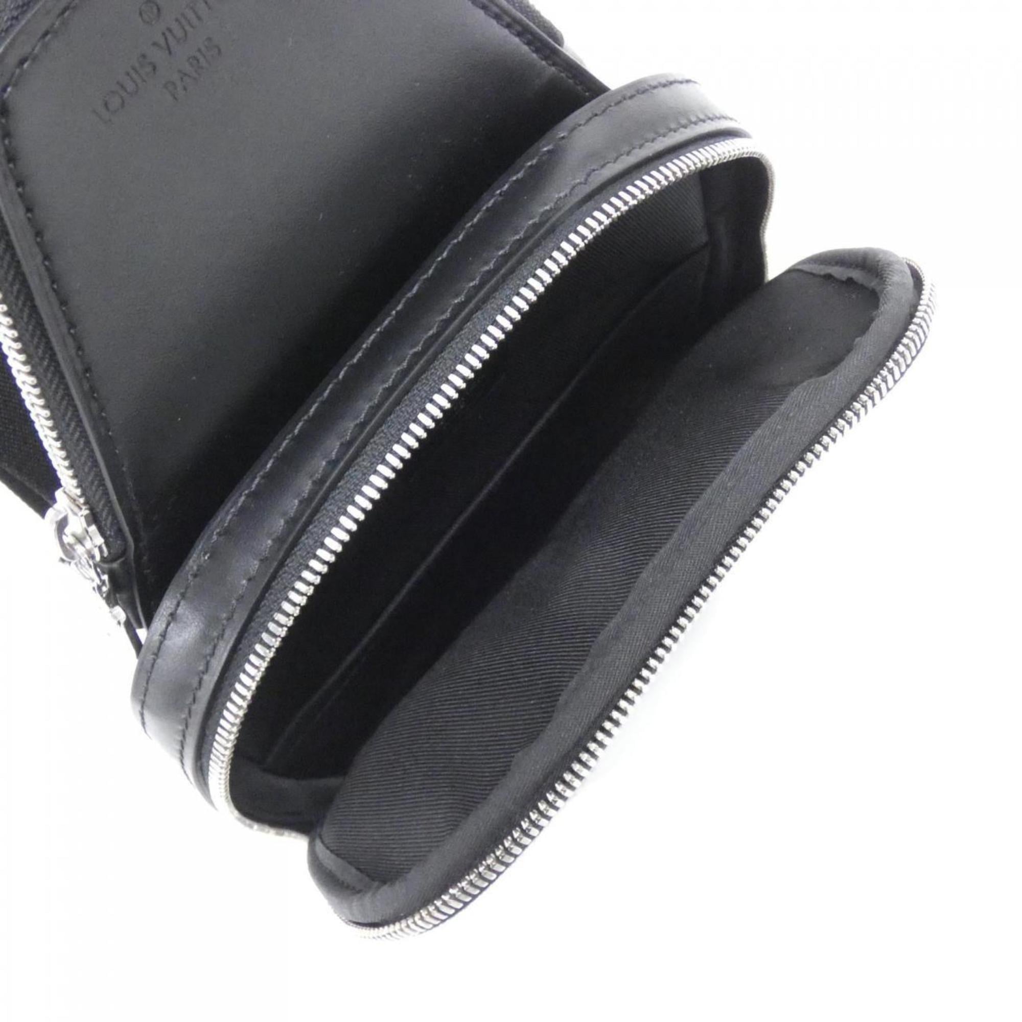 Louis Vuitton Graphite Coated Canvas Shoulder Bag (Pre-Owned)