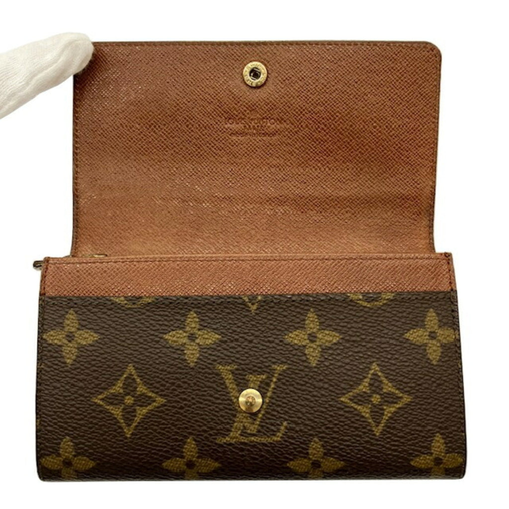 Louis Vuitton Monogram Monogram Middle Wallet (Bi-Fold) (Pre-Owned)