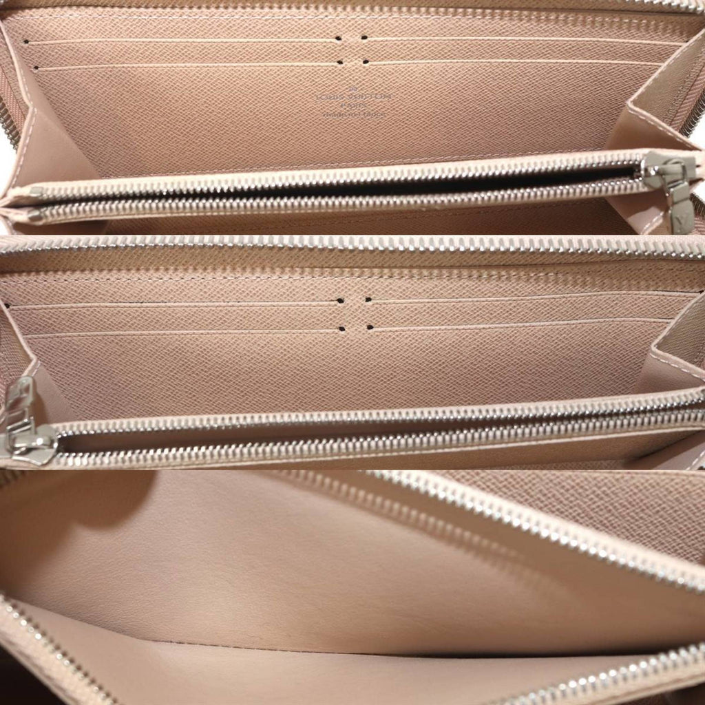 Louis Vuitton Beige Pink Long Wallet (Bi-Fold) (Pre-Owned)