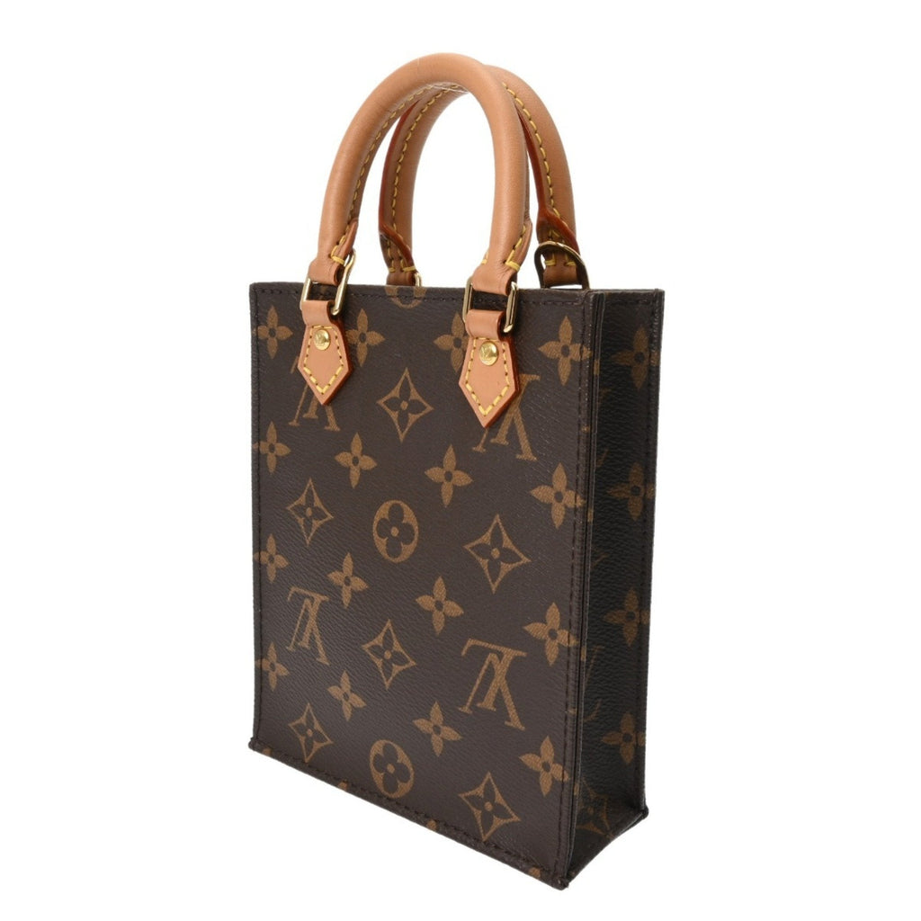 Louis Vuitton Brown Monogram Canvas Handbag (Pre-Owned)