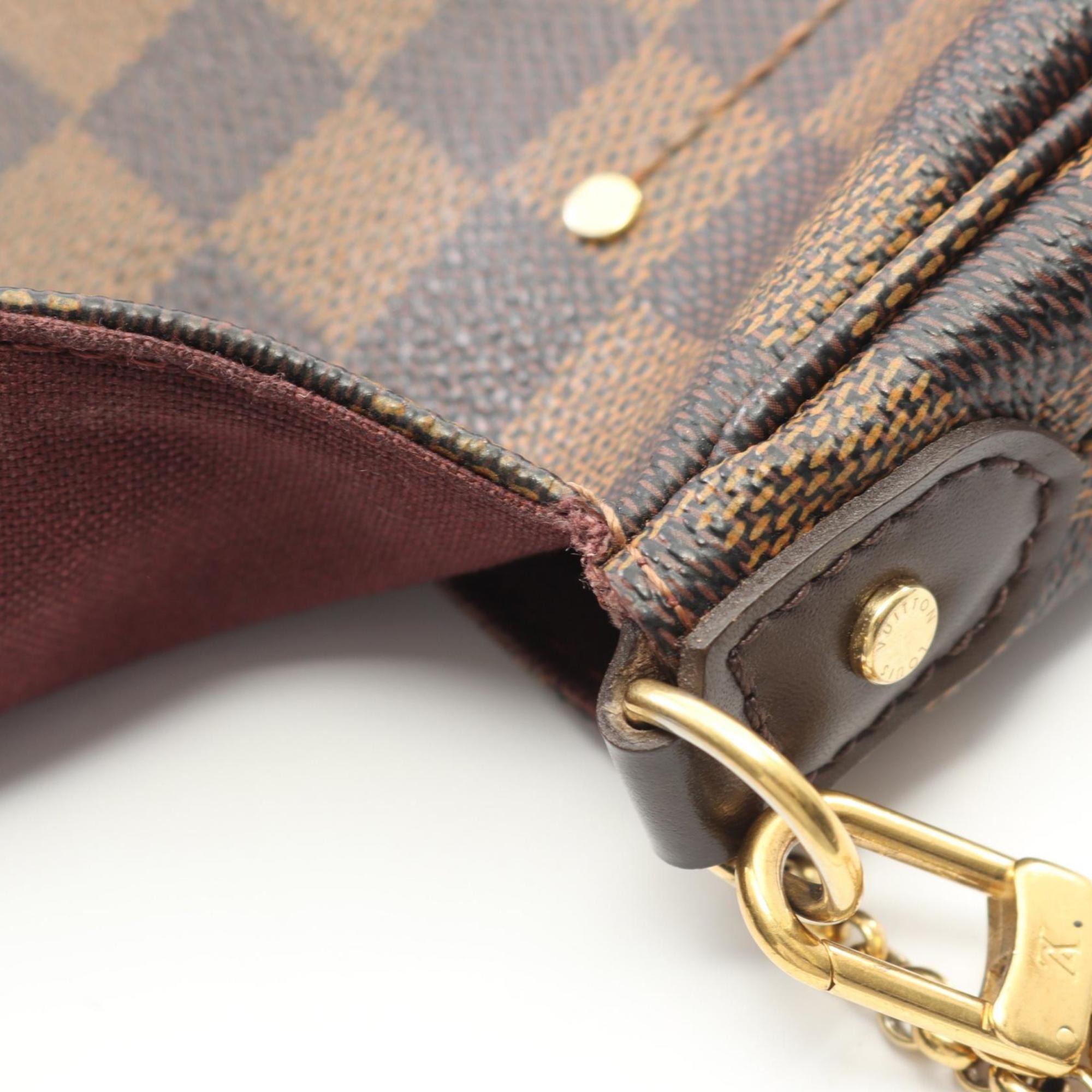 Louis Vuitton Brown Coated Canvas Leather Handbag (Pre-Owned)