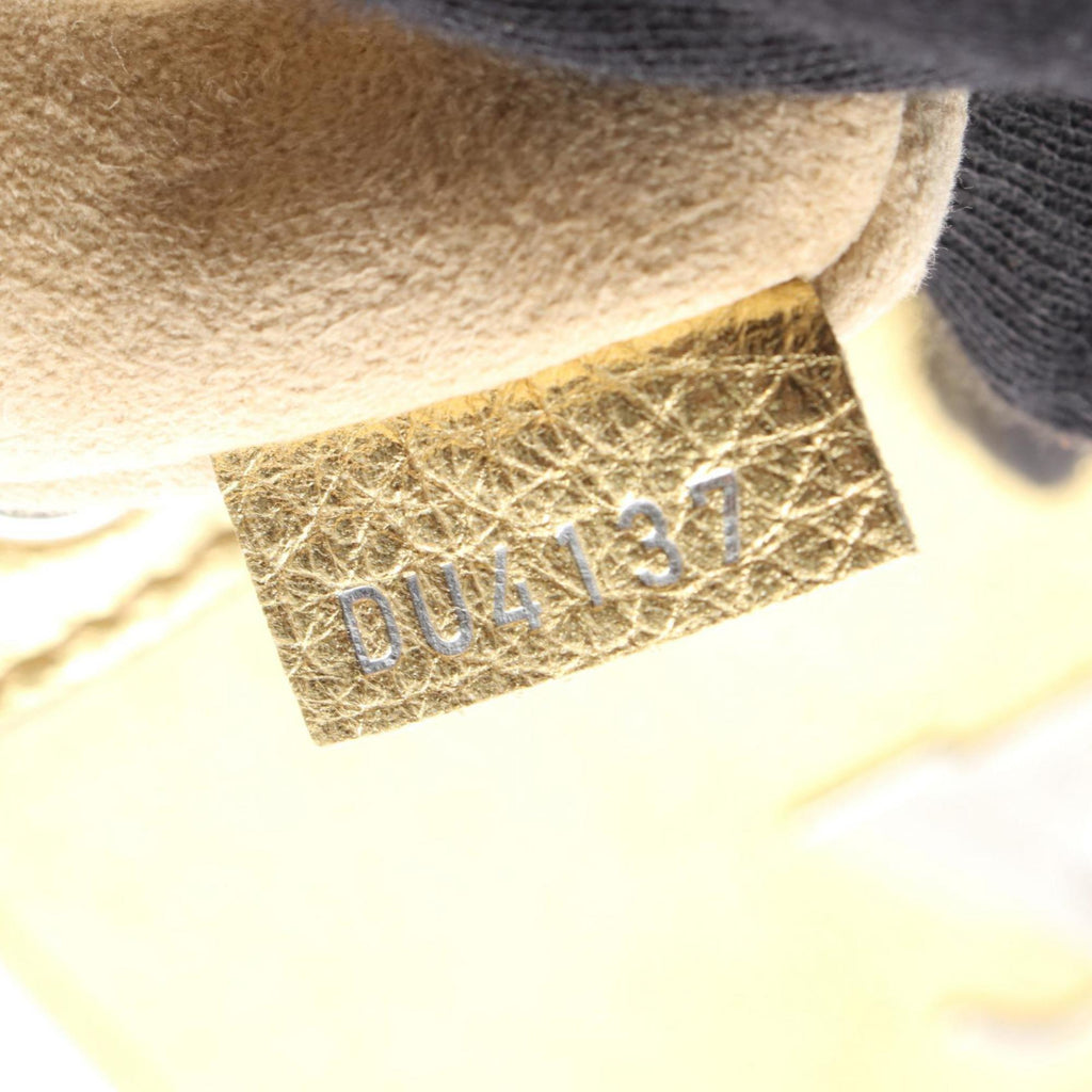 Louis Vuitton Gold Leather Backpack (Pre-Owned)