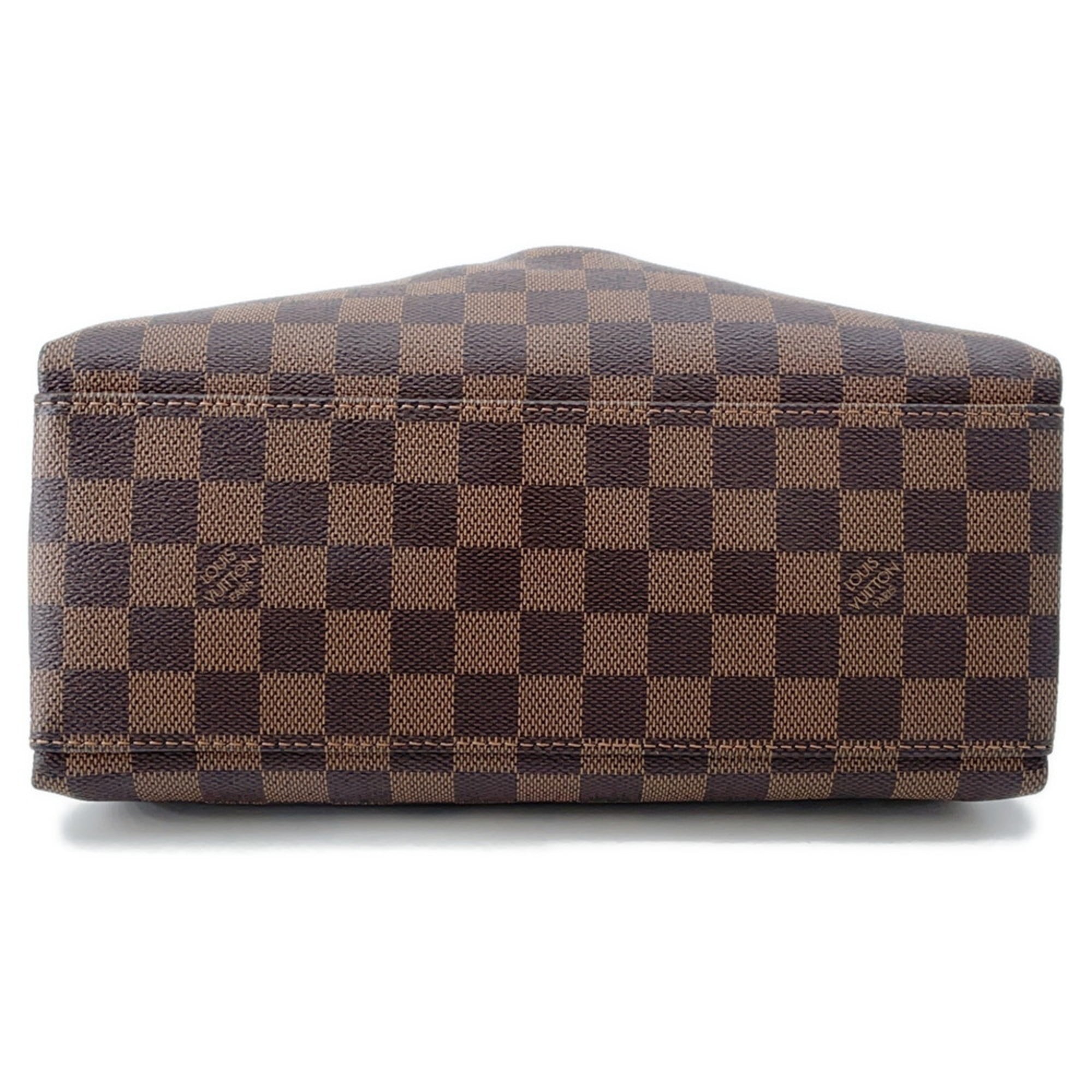 Louis Vuitton Damier Damier Canvas Ebene Noir Handbag (Pre-Owned)