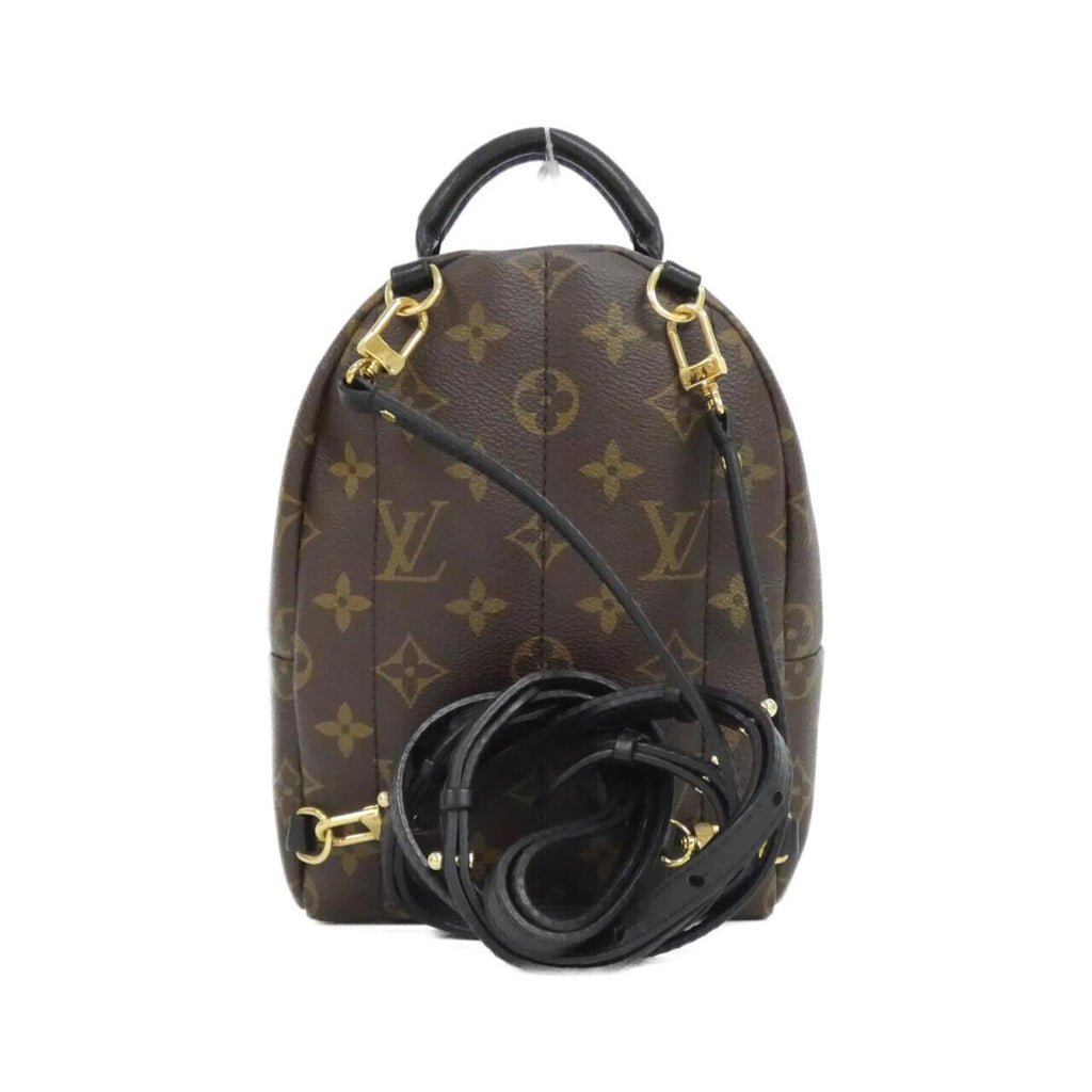 Louis Vuitton Marron Coated Canvas Backpack (Pre-Owned)