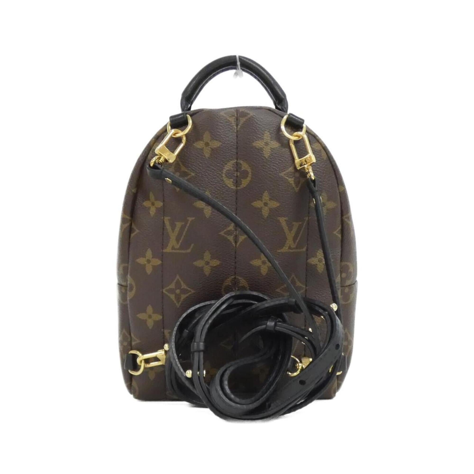 Louis Vuitton Marron Coated Canvas Backpack (Pre-Owned)