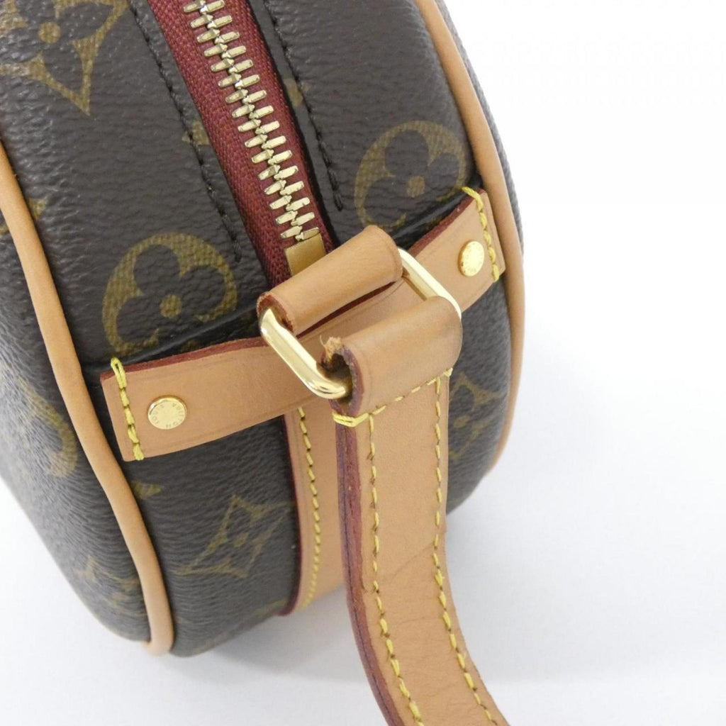 Louis Vuitton Marron Coated Canvas Shoulder Bag (Pre-Owned)