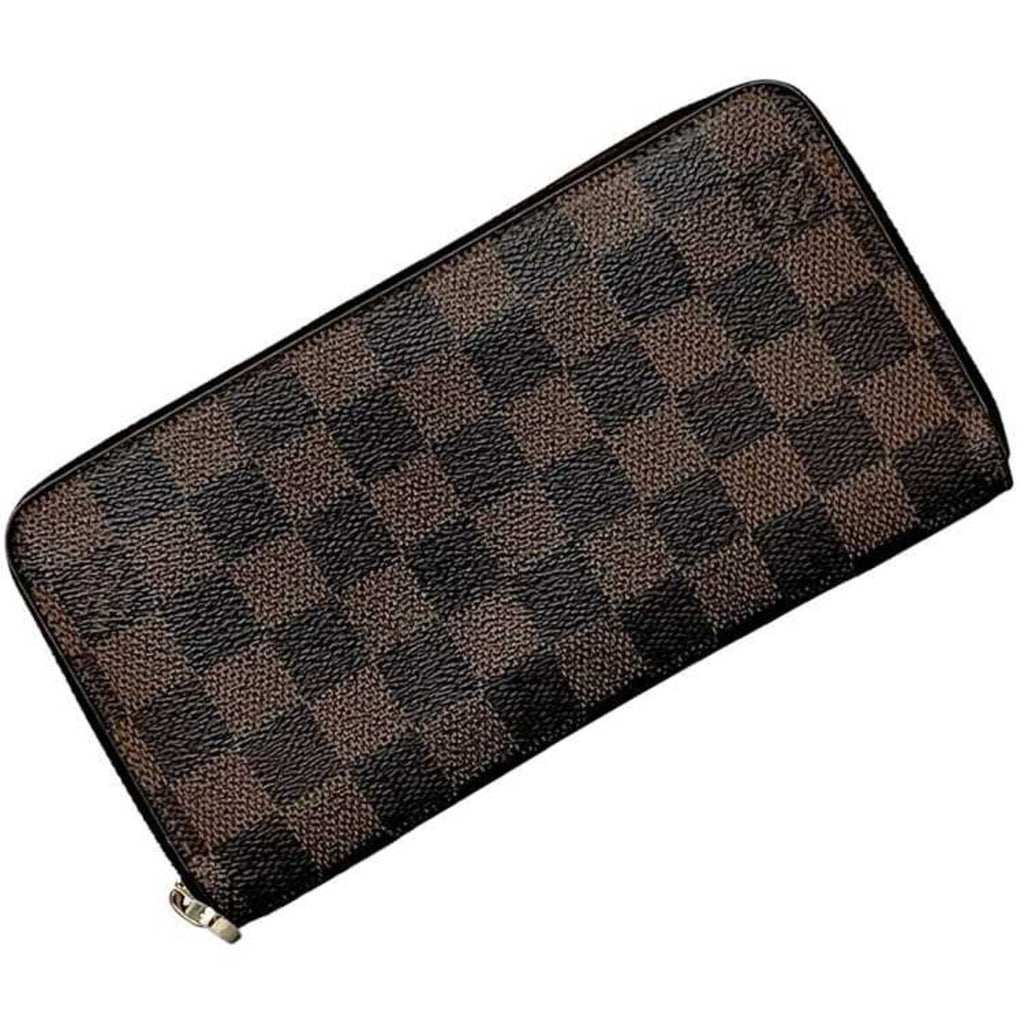 Louis Vuitton Brown Damier Canvas Ebene Damier Canvas Long Wallet (Bi-Fold) (Pre-Owned)