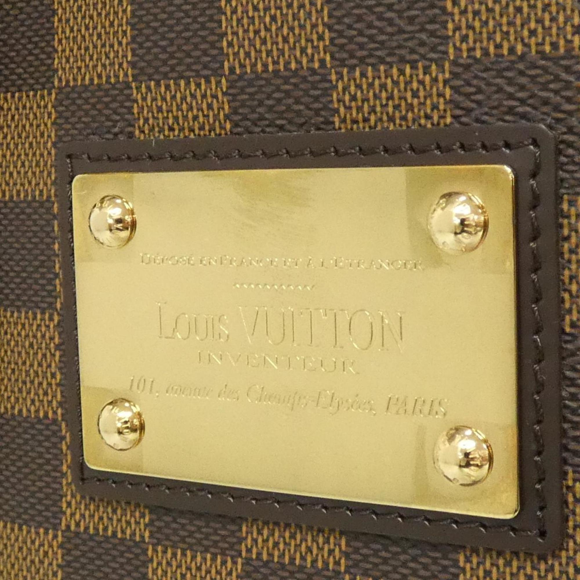 Louis Vuitton Brown Coated Canvas Handbag (Pre-Owned)