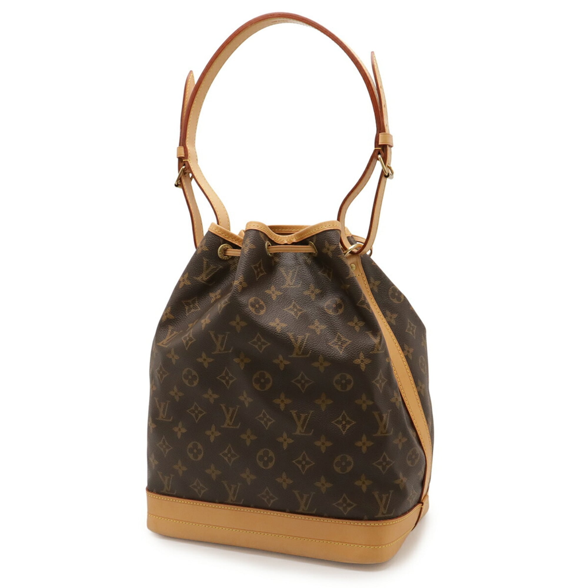 Louis Vuitton Brown Canvas Shoulder Bag (Pre-Owned)