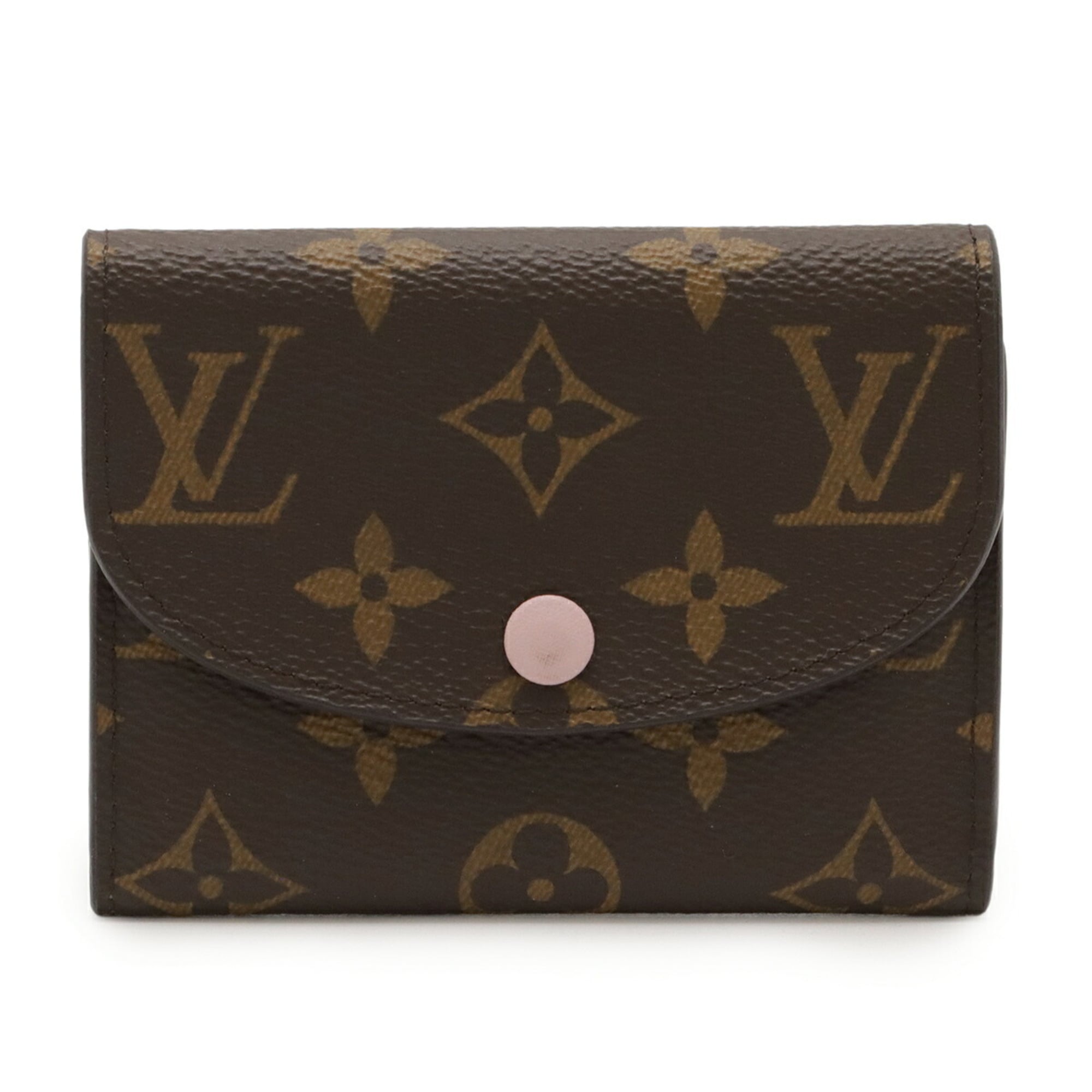 Louis Vuitton Monogram Rose Ballerine Monogram Coin Purse/Coin Case (Pre-Owned)